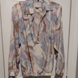 Da Rue Women’s Multicolor Button Down Shirt